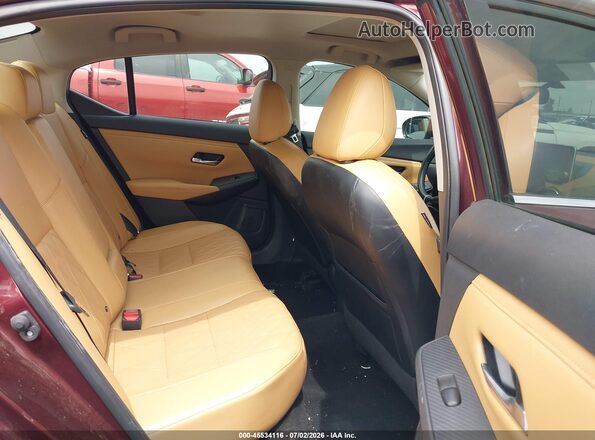 3N1AB8CV1PY251391 2023 NISSAN SENTRA Maroon VIN կոդի պիտակի տեսք