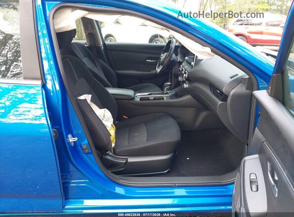 3N1AB8CV1PY283905 2023 NISSAN SENTRA Blue Widok wnętrza z przodu