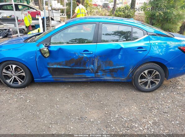 3N1AB8CV1PY283905 2023 NISSAN SENTRA Blue Widok z przodu