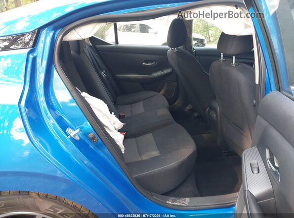 3N1AB8CV1PY283905 2023 NISSAN SENTRA Blue Widok naklejki z numerem VIN