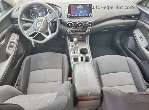 3N1AB8CV1PY287663 2023 NISSAN SENTRA Белый Вид панели приборов