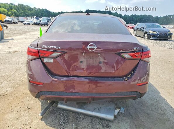 3N1AB8CV1RY239731 2024 NISSAN SENTRA Темно-бордовый Вид сзади