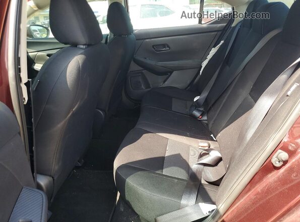 3N1AB8CV1RY239731 2024 NISSAN SENTRA Темно-бордовый Вид задних сидений