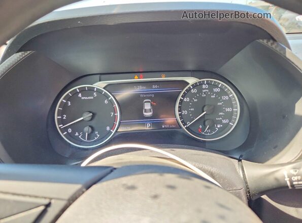 3N1AB8CV1RY247358 2024 NISSAN SENTRA White Instrument cluster view