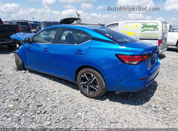 3N1AB8CV1RY304092 2024 NISSAN SENTRA Синий Задняя левая четверть