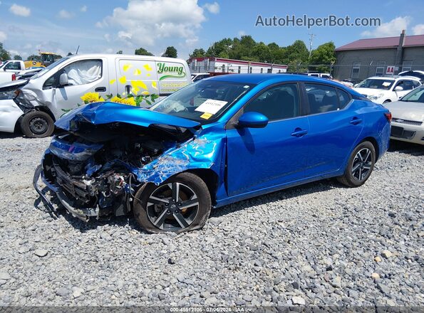 3N1AB8CV1RY304092 2024 NISSAN SENTRA Синий Вид спереди