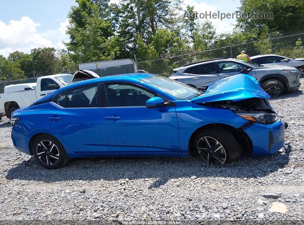 3N1AB8CV1RY304092 2024 NISSAN SENTRA Синий Вид задней части салона