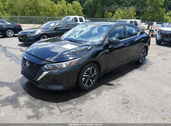 3N1AB8CV1RY327856 2024 NISSAN SENTRA Black Przód lewy