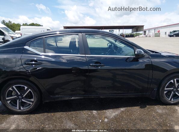 3N1AB8CV1RY327856 2024 NISSAN SENTRA Black Widok wnętrza z tyłu