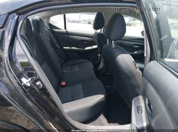 3N1AB8CV1RY327856 2024 NISSAN SENTRA Black Widok naklejki z numerem VIN