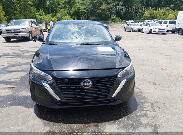 3N1AB8CV1RY327856 2024 NISSAN SENTRA Black Widok zestawu wskaźników