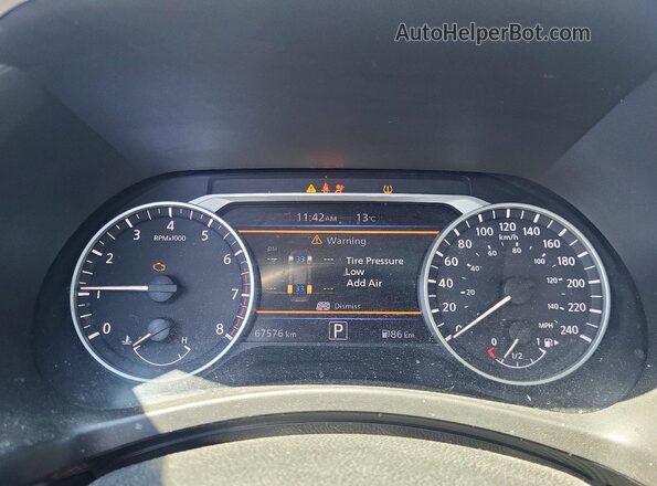 3N1AB8CV1RY348934 2024 NISSAN SENTRA Угольный Вид щитка приборов