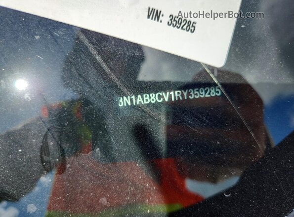 3N1AB8CV1RY359285 2024 NISSAN SENTRA Black VIN sticker view