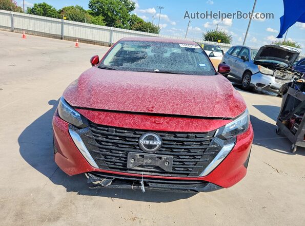 3N1AB8CV1RY366107 2024 NISSAN SENTRA Maroon Front view