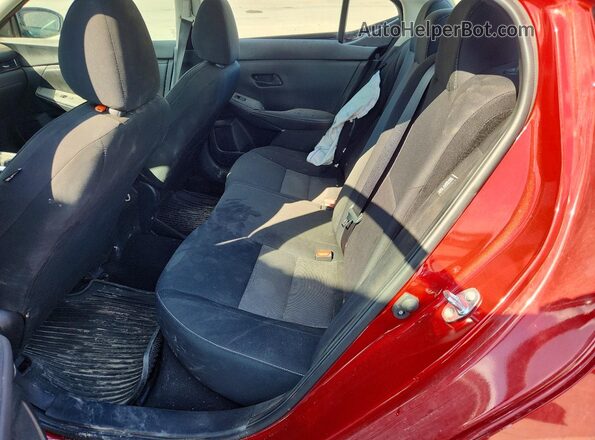 3N1AB8CV1RY366107 2024 NISSAN SENTRA Maroon Rear seats view