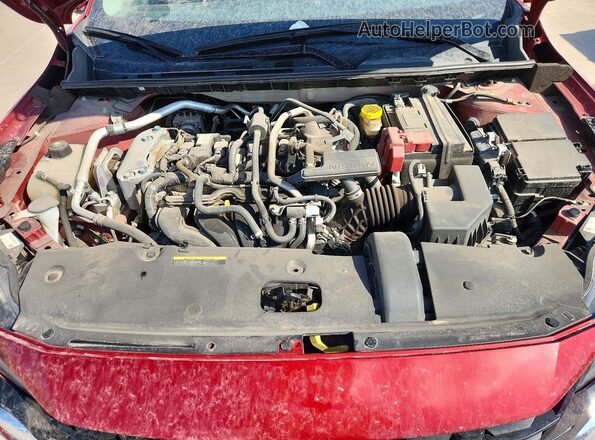 3N1AB8CV1RY366107 2024 NISSAN SENTRA Maroon Rear interior view