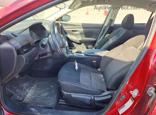 3N1AB8CV1RY366107 2024 NISSAN SENTRA Maroon Front interior view
