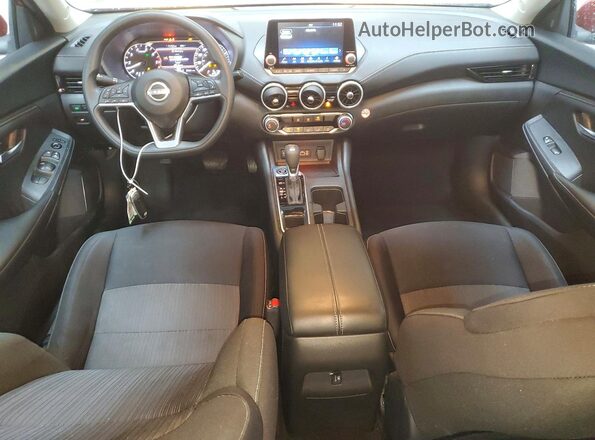 3N1AB8CV1SY286795 2025 NISSAN SENTRA Красный Вид панели приборов