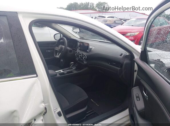 3N1AB8CV1SY295559 2025 NISSAN SENTRA White წინა სალონის ხედი