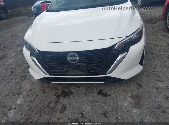 3N1AB8CV1SY295559 2025 NISSAN SENTRA White წინა ხედი