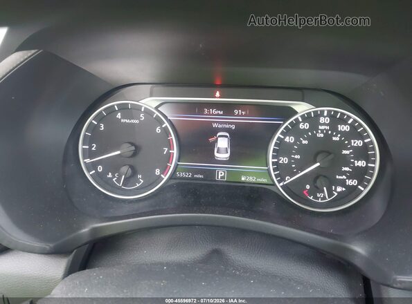 3N1AB8CV1SY295559 2025 NISSAN SENTRA White უკანა სავარძლების ხედი