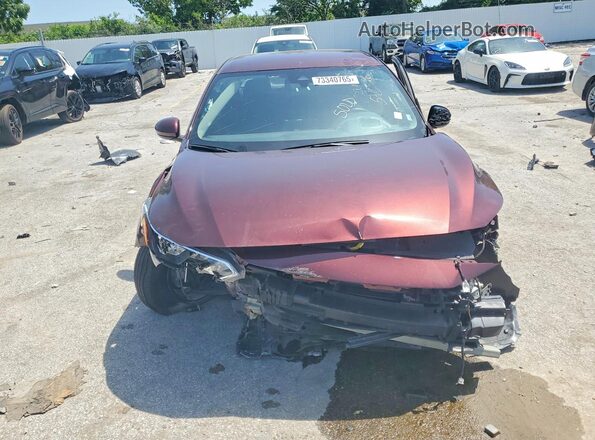 3N1AB8CV1SY302865 2025 NISSAN SENTRA Burgundy Vista frontal