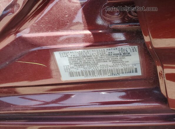 3N1AB8CV1SY302865 2025 NISSAN SENTRA Burgundy Vista del compartimento del motor