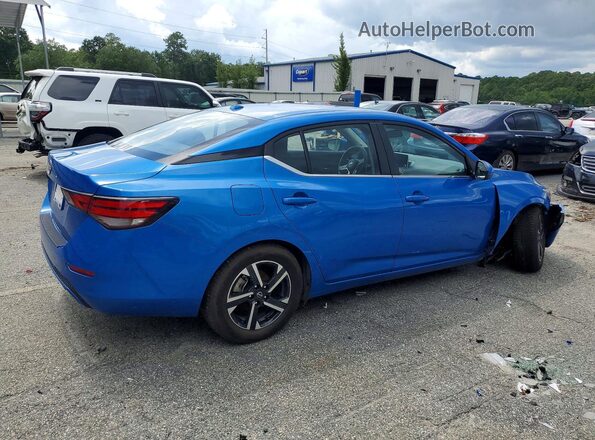 3N1AB8CV1SY317639 2025 NISSAN SENTRA Blue Задня права чверть