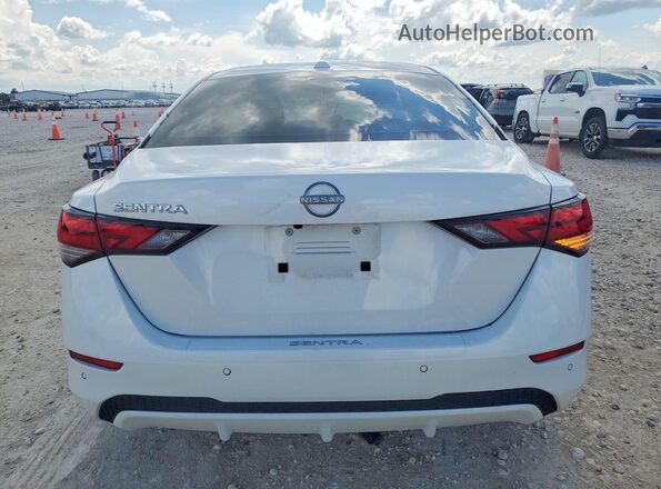 3N1AB8CV1SY331069 2025 NISSAN SENTRA White Вид ззаду