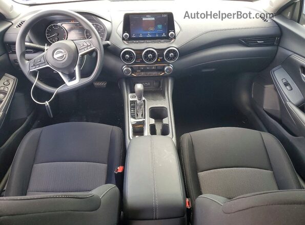 3N1AB8CV1SY349555 2025 NISSAN SENTRA White Dashboard view