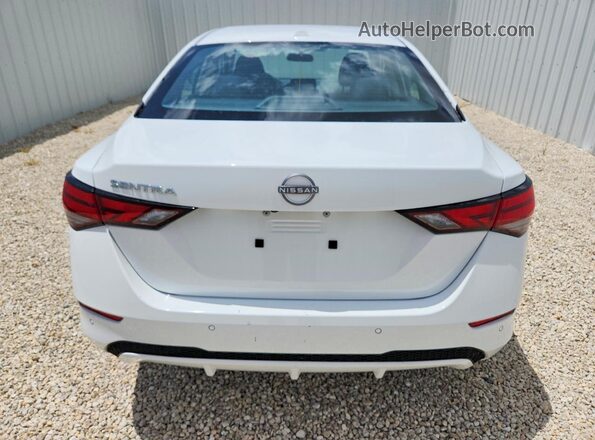 3N1AB8CV1SY363164 2025 NISSAN SENTRA White Widok z tyłu