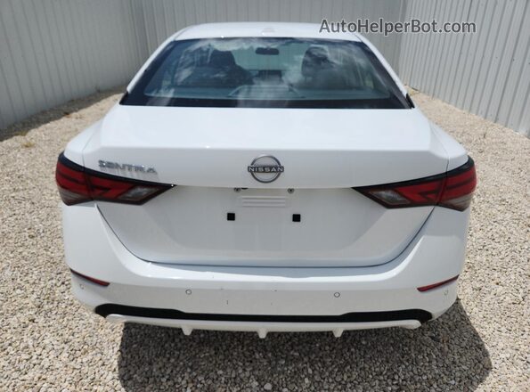 3N1AB8CV1SY363164 2025 NISSAN SENTRA White Widok wnętrza 360 stopni