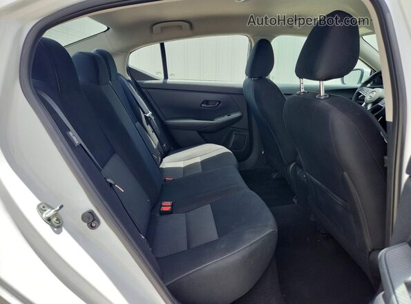 3N1AB8CV1SY363164 2025 NISSAN SENTRA White Widok tylnych siedzeń