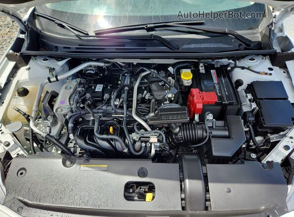 3N1AB8CV1SY363164 2025 NISSAN SENTRA White Widok wnętrza z tyłu