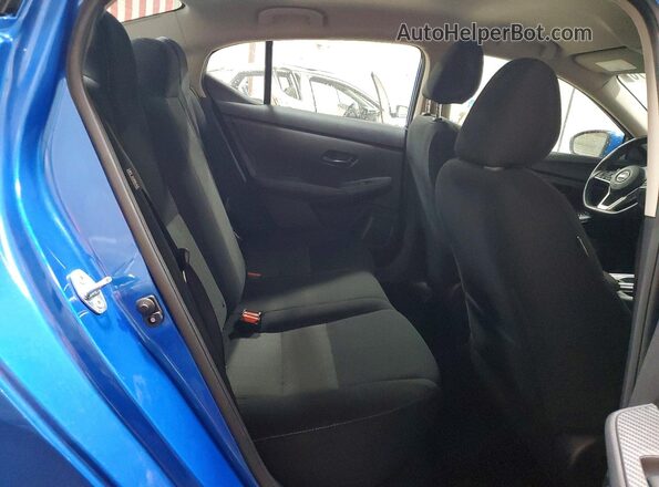 3N1AB8CV1SY363956 2025 NISSAN SENTRA Blue უკანა სავარძლების ხედი