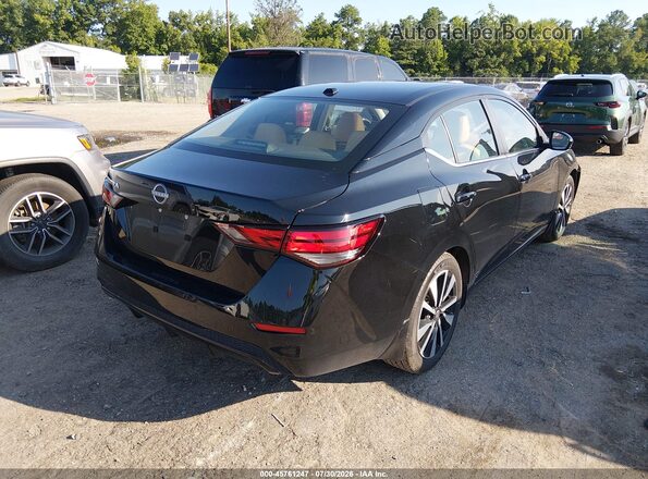 3N1AB8CV1SY374620 2025 NISSAN SENTRA Black უკანა მარჯვენა