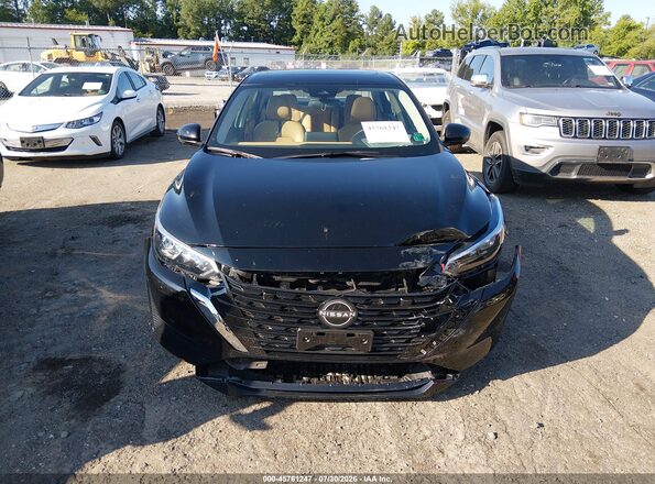 3N1AB8CV1SY374620 2025 NISSAN SENTRA Black ხელსაწყოთა პანელის ხედი