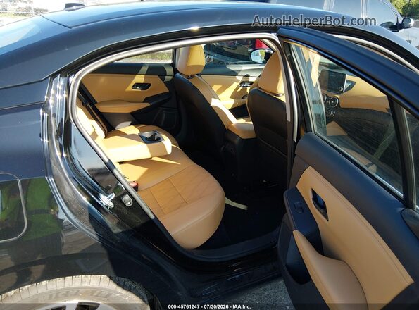 3N1AB8CV1SY374620 2025 NISSAN SENTRA Black VIN კოდის სტიკერის ხედი