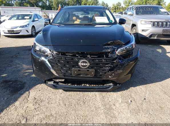 3N1AB8CV1SY374620 2025 NISSAN SENTRA Black წინა ხედი