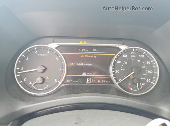 3N1AB8CV1SY376271 2025 NISSAN SENTRA Gray Vista del cuadro de instrumentos