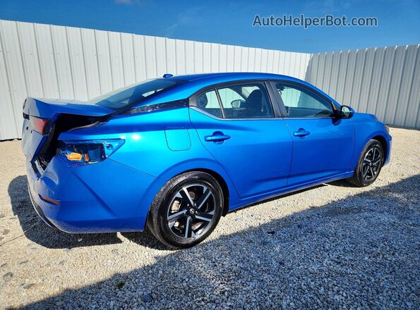 3N1AB8CV1SY381860 2025 NISSAN SENTRA Blue Trasero derecho