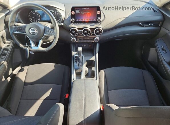 3N1AB8CV1SY381860 2025 NISSAN SENTRA Blue Vista del salpicadero
