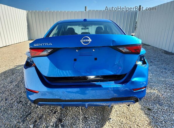 3N1AB8CV1SY381860 2025 NISSAN SENTRA Blue Vista trasera