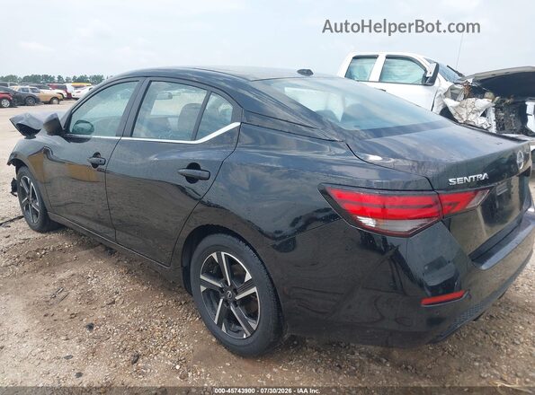 3N1AB8CV1SY389344 2025 NISSAN SENTRA Black უკანა მარცხენა