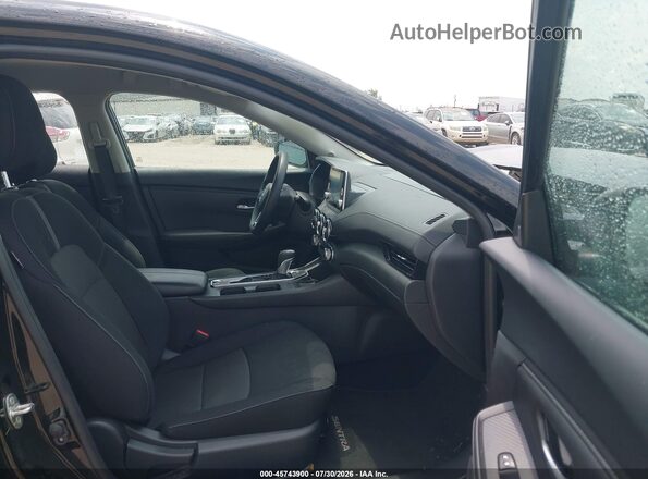 3N1AB8CV1SY389344 2025 NISSAN SENTRA Black წინა სალონის ხედი