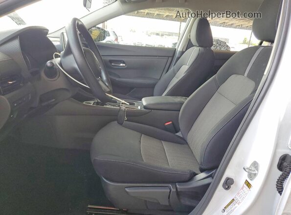 3N1AB8CV1SY397377 2025 NISSAN SENTRA White Widok wnętrza z przodu