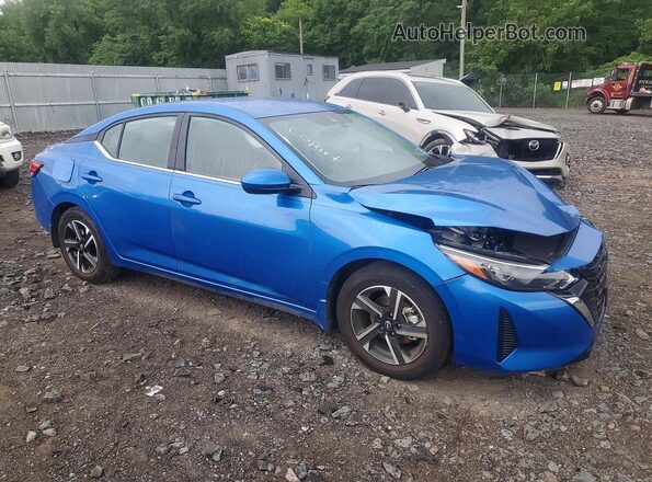 3N1AB8CV1SY400147 2025 NISSAN SENTRA Blue Front right