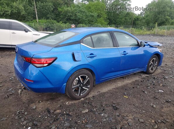 3N1AB8CV1SY400147 2025 NISSAN SENTRA Blue Rear right