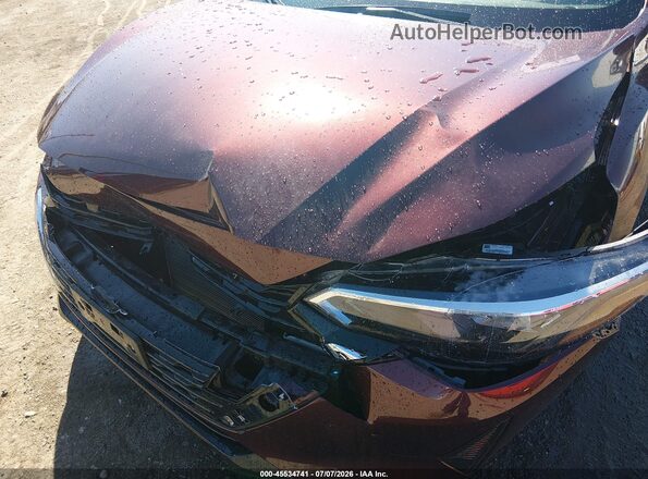 3N1AB8CV1SY414940 2025 NISSAN SENTRA Maroon Vista interior trasera