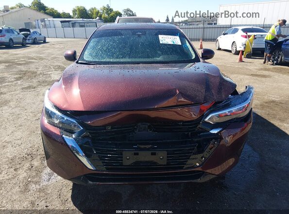 3N1AB8CV1SY414940 2025 NISSAN SENTRA Maroon 